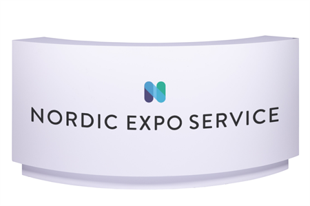 Print på folie, rund disk (front)